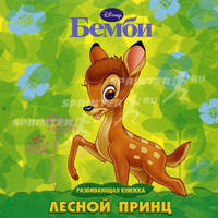 Бемби. Лесной принц. Развивающая книжка
