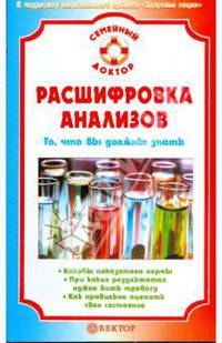 Расшифровка анализов. То, что вы должны знать