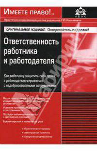 Ответственность работника и работодателя: Практические рекомендации / Под ред. Г.Ю. Касьяновой