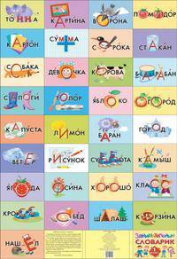 Занимательный словарик (словарные слова). 1 класс
