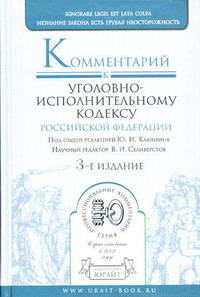 Комментарий к Уголовно-исполнительному кодексу Российской Федерации (постатейный)