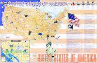 United States of America. Карта