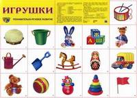 Демонстрационный плакат. Игрушки. Познавательно-речевое развитие