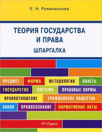 Шпаргалка по теории государства и права (карман.).Учебное пособие.-М.:Оригинал-Макет,2017.