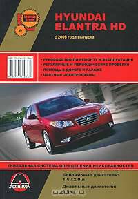 Hyundai Elantra HD с 2006 года выпуска. Руководство по ремонту и эксплуатации
