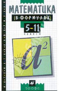 Математика в формулах. 5-11 классы. Справочное пособие. ФГОС