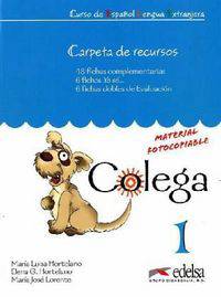 Colega. Carpeta De Recursos