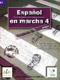 Espanol en Marcha 4 Exercises Book+CD-1 (+ Audio CD)