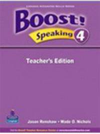 Boost! 4 Speaking. Teacher's Edition