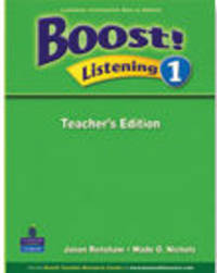 Boost! 1 Listening. Teacher's Edition