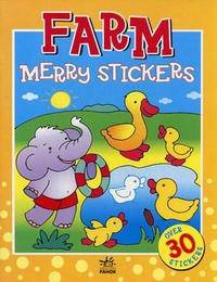 Merry stickers. Farm. Over 30 stickers