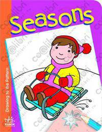 Книга творчества для детей. Drawing to the Pattern:Seasons - (Книга творчества Drawing to the Pattern)