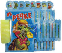 На речке. Скороговорки. Книга-пазл