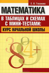 Математика в таблицах и схемах с мини-тестами: курс начальной школы