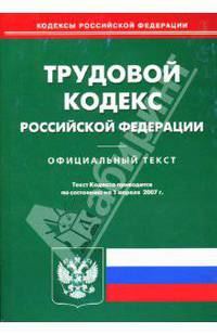 Трудовой кодекс Российской Федерации: По состоянию на 1 апреля 2007 года