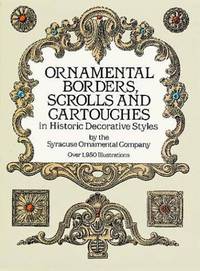 Ornamental Borders, Scrolls, and Cartouches in Historic Decorative Styles