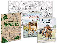 Dover Coloring Box -- Horses