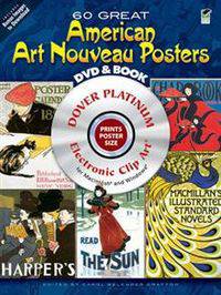 60 Great American Art Nouveau Posters (+ CD-ROM)