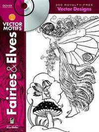 Fairies and Elves Vector Motifs (+ CD-ROM)