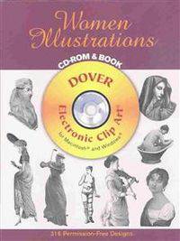 Women Illustrations CD-ROM and Book