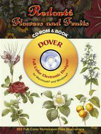 Redoute Flowers and Fruits CD-ROM and Book