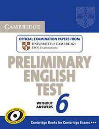 Cambridge Preliminary English Test 6 Student's Book without Answers