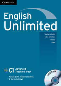 English Unlimited Advanced Teacher's Pack (teacher's Book with DVD-ROM) (+ DVD)