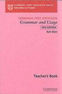 Cambridge FCE (First Certificate in English) Grammar and Usage Teacher's Book