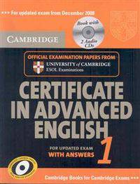 Cambridge Certificate in Advanced English 1 for Updated Exam Self-study Pack (+ Audio CD)