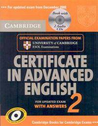 Cambridge Certificate in Advanced English 2 Self-Study Pack (Student's Book with Answers and Audio CDs (2))