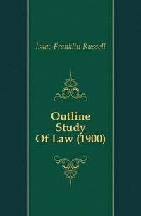 Outline Study Of Law (1900)