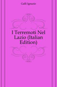 I Terremoti Nel Lazio (Italian Edition)