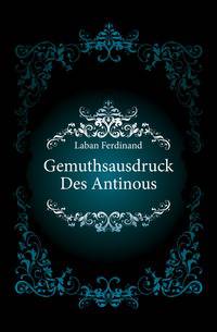 Gemuthsausdruck Des Antinous