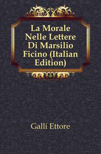 La Morale Nelle Lettere Di Marsilio Ficino (Italian Edition)