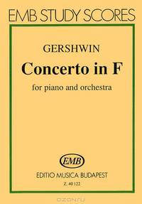 Gershwin. Concerto in F for Piano and Orchestra