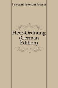Heer-Ordnung (German Edition)