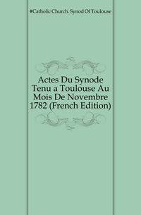 Actes Du Synode Tenu a Toulouse Au Mois De Novembre 1782 (French Edition)