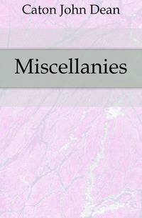Miscellanies