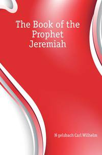 The Book of the Prophet Jeremiah
