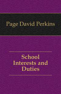 School Interests and Duties