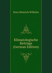 Klimatologische Beitraege (German Edition)