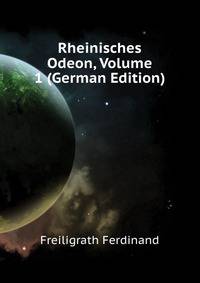 Rheinisches Odeon, Volume 1 (German Edition)