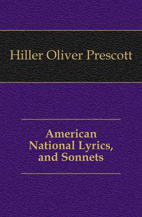 American National Lyrics, and Sonnets
