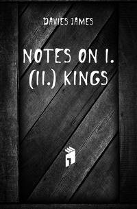 Notes On I. (Ii.) Kings