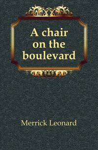 A chair on the boulevard