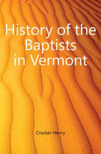 History of the Baptists in Vermont
