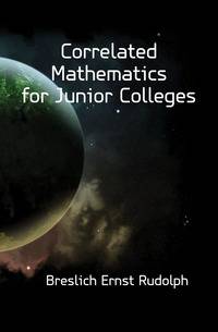 Correlated Mathematics for Junior Colleges