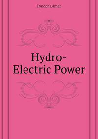 Hydro-Electric Power...
