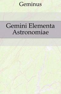Gemini Elementa Astronomiae