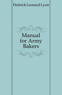 Manual for Army Bakers